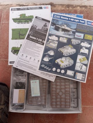 Maqueta Hobby Boss Soviet T-37A Light Tank