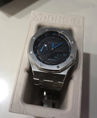 Casioak Mod GA2100 G-Shock Reloj Modificado