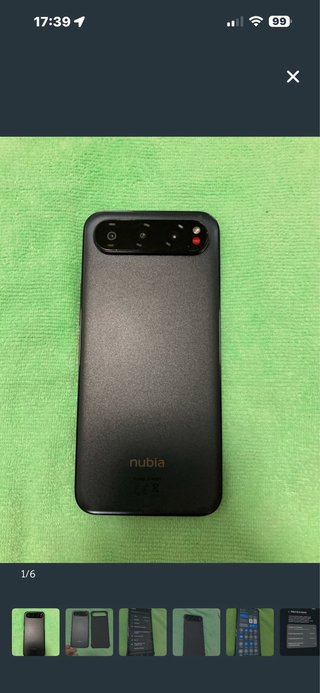 ZTE Nubia Air Negro