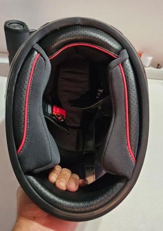Casco Moto NZI Negro Mate