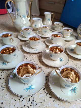 Juego de café vintage porcelana