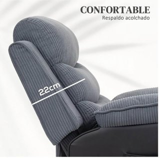 Sillón Reclinable Eléctrico HOMCOM