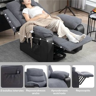 Sillón Reclinable Eléctrico HOMCOM