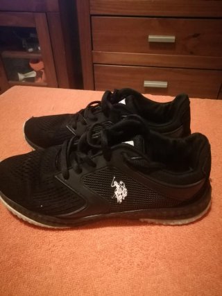 Zapatillas Deportivas Polo Assn. Mujer Negras