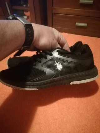 Zapatillas Deportivas Polo Assn. Mujer Negras