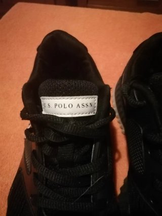 Zapatillas Deportivas Polo Assn. Mujer Negras