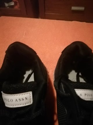 Zapatillas Deportivas Polo Assn. Mujer Negras