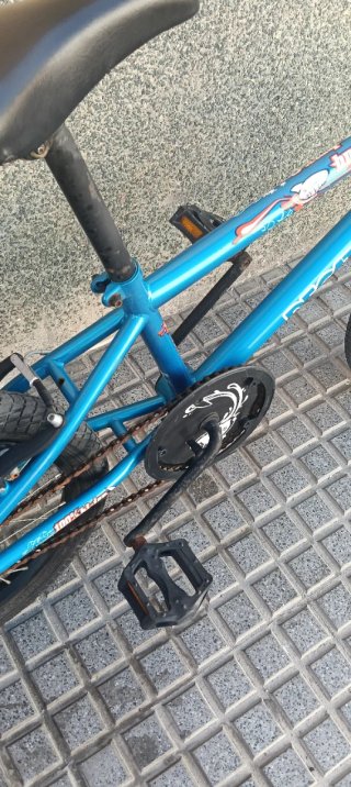 Bicicleta BMX Decathlon One Azul Precio negociable