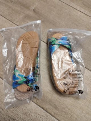 Sandalias Cruzadas Nuevas a estrenar