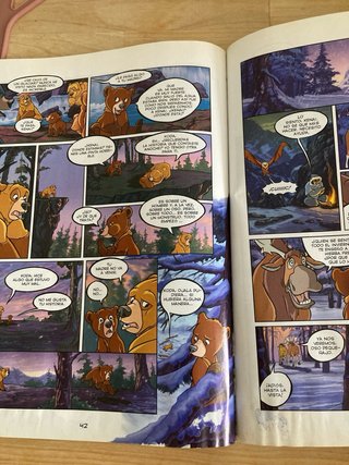 Cómic Hermano Oso Disney