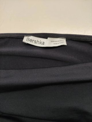 Tubino nero Bershka manica lunga