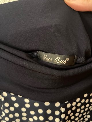 Pantalón azul con lunares talla XL