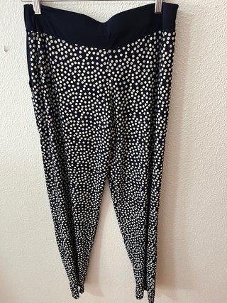 Pantalón azul con lunares talla XL