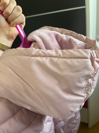 Abrigo Zara Rosa Palo