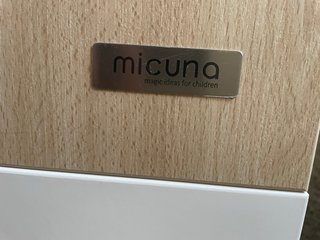 Cuna diseño Mi Cuna madera y blanco