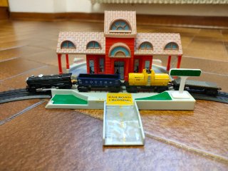 2 Stazioni Treni MicroMachines Gig Galoob