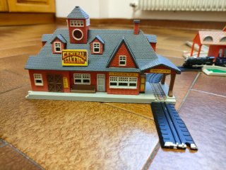 2 Stazioni Treni MicroMachines Gig Galoob