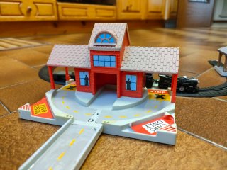 2 Stazioni Treni MicroMachines Gig Galoob