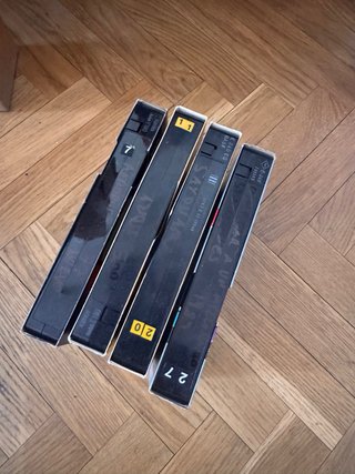24 Cintas VHS con películas grabadas de la tele