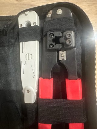 Kit herramientas de red RJ45/RJ11 + Estuche