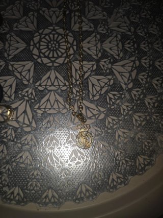 Cadena Oro 18k Grano de Café y Colgante