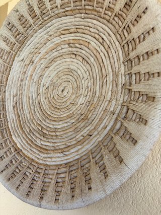 Conjunto 3 Platos Decorativos Yute