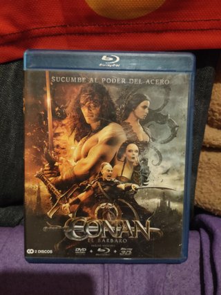 Conan El Bárbaro Blu-ray + DVD + 3D