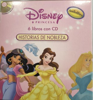 6 audiolibros de las PRINCESAS DISNEY