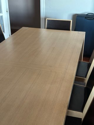 Mesa y 8 Sillas Comedor Madera