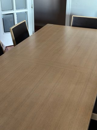 Mesa y 8 Sillas Comedor Madera