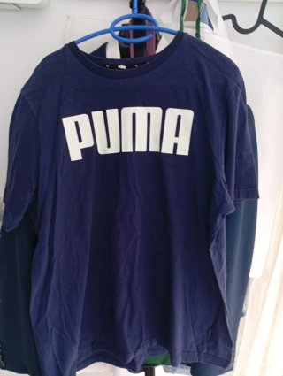 Camiseta Puma Talla L Azul