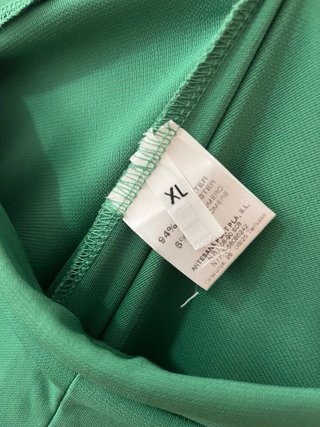 Pantalón ancho verde Talla XL-XXL