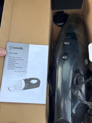 Aspirador Coche Casals VAC 100-S