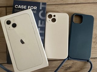 iPhone 13 Blanco 128GB incl. fundas