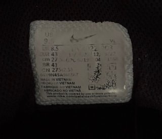 Nike Winflo 10 Talla 43 Negras
