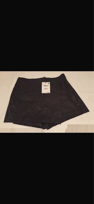 Falda Pantalón Lino Mango T.34