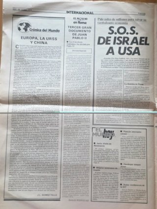 Periódico "El Alcazar" 1979