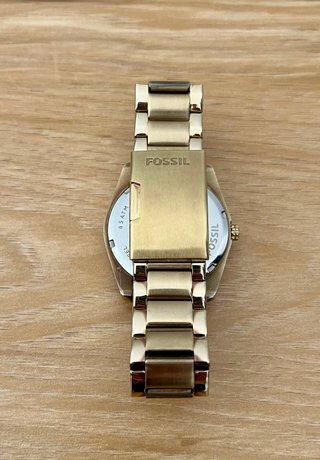 Reloj Fossil Dorado y Plateado