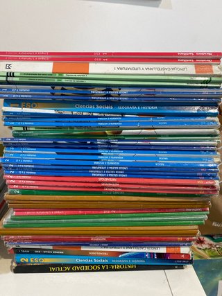 Lote de libros de texto de la ESO