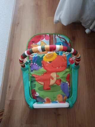Tapete de juego para bebé con dinosaurios