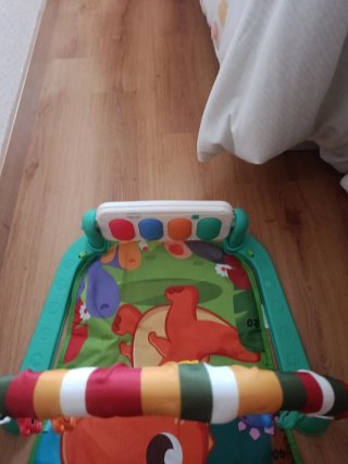 Tapete de juego para bebé con dinosaurios