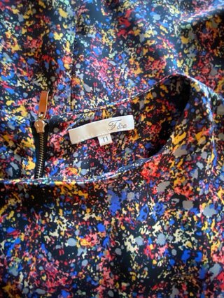 Vestido estampado entretiempo