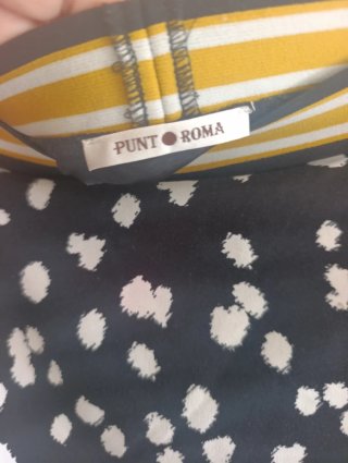 Falda midi Punto Roma