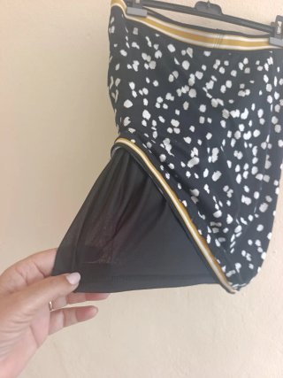 Falda midi Punto Roma