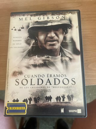 DVD Cuando Éramos Soldados Mel Gibson