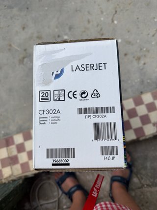 Toner HP 827A Giallo CF302A nuovo senza sigillo