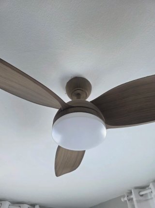 Ventilador de techo DC con luz