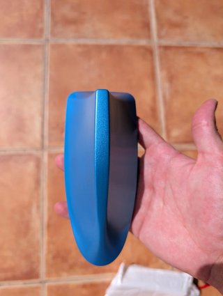 Aleta Antena Coche Universal Azul