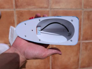 Aleta Antena Coche Universal Azul