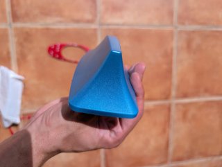 Aleta Antena Coche Universal Azul